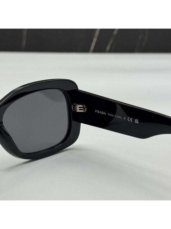 Prada PRA08S 1AB5S0 Black Women Sunglasses Authentic NEW main image 8